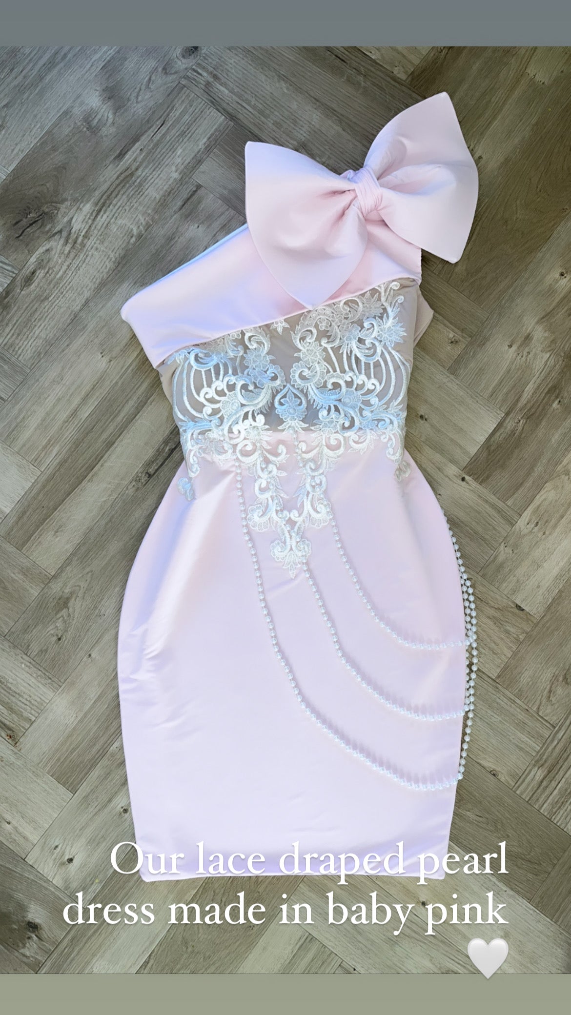 Lace Pearl dress