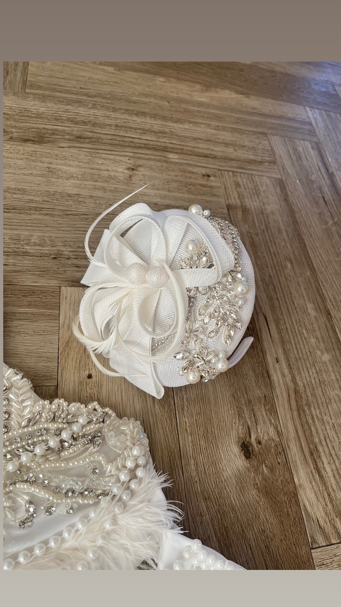 Fascinator made to match your order
