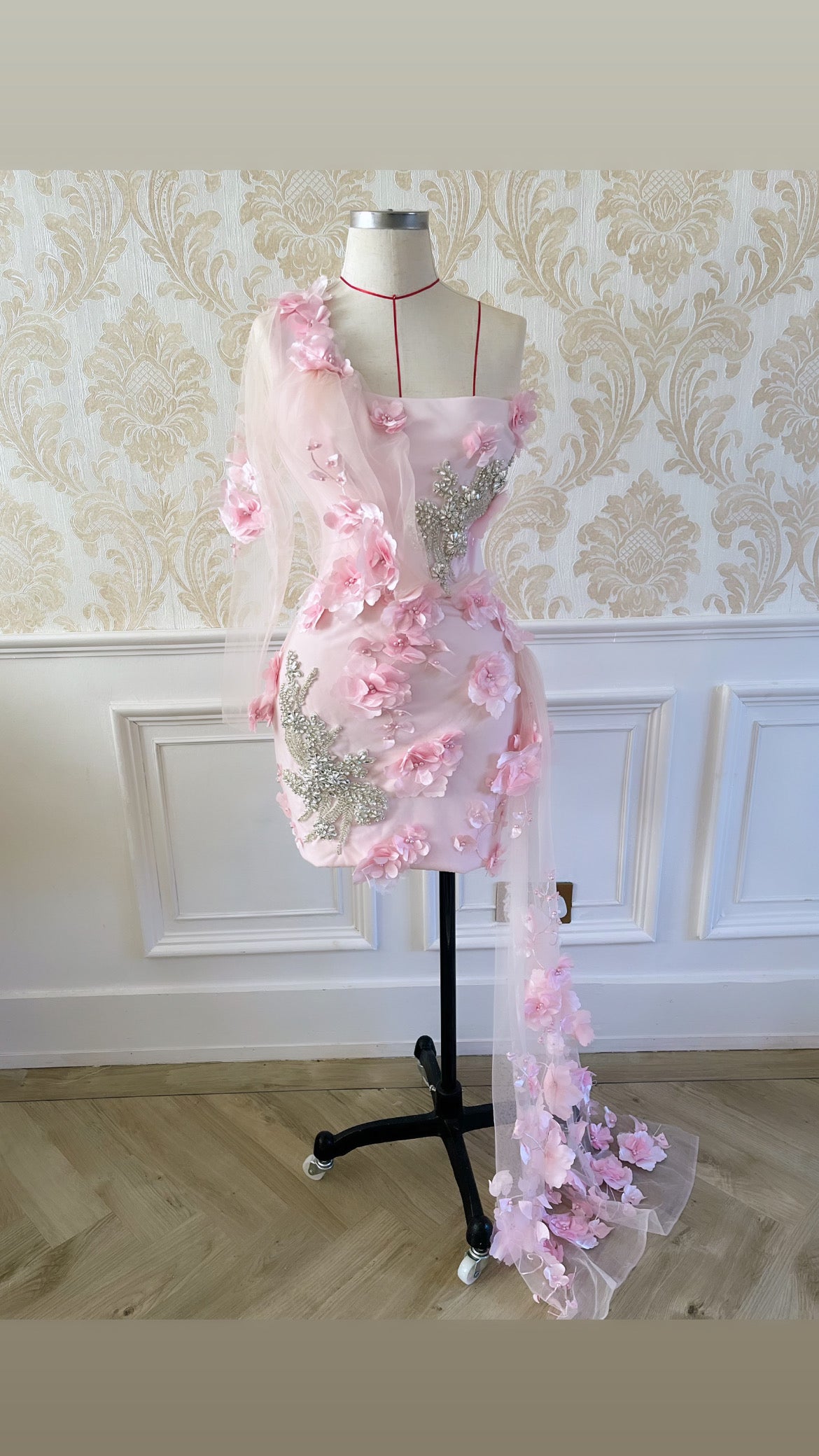 Flower train dress