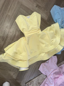 Double skirt dress
