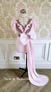Diamond bow dress