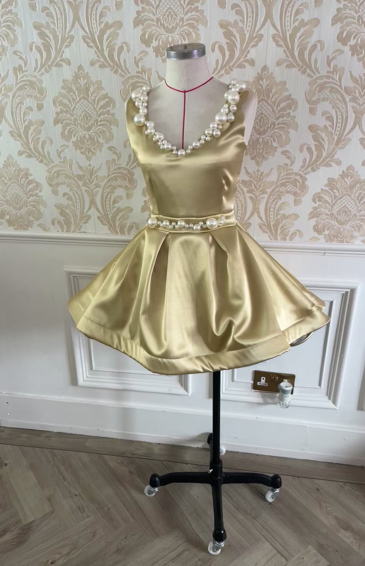 Scattered Pearl dress