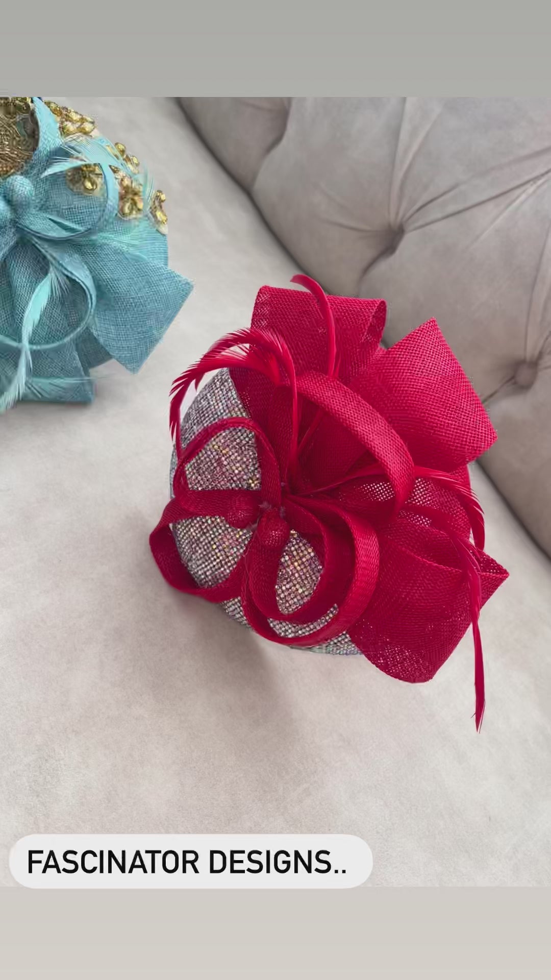 Fascinator made to match your order