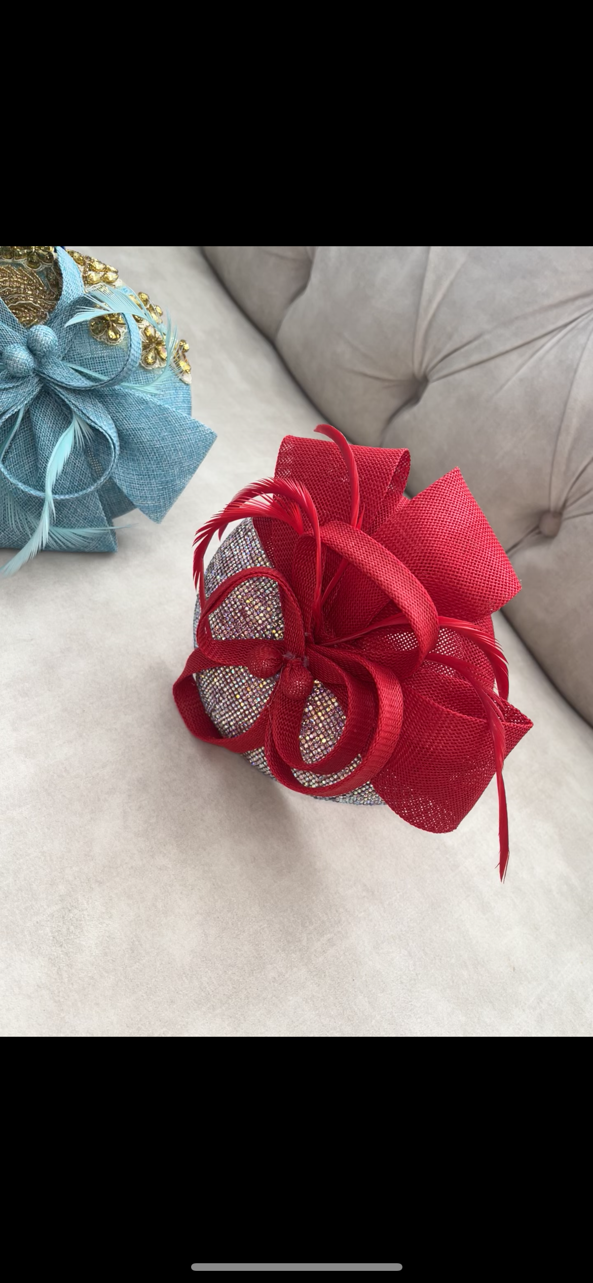 Fascinator made to match your order