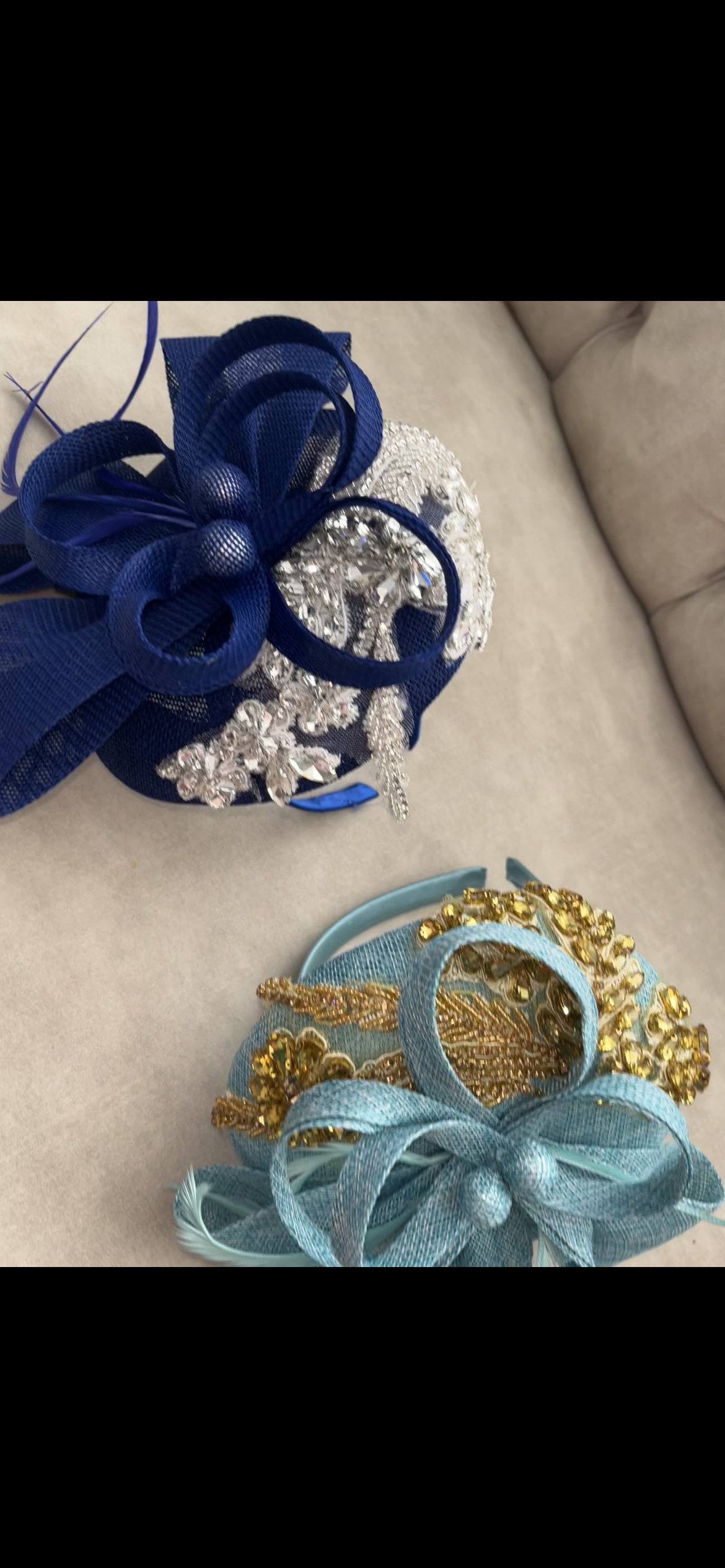 Fascinator made to match your order