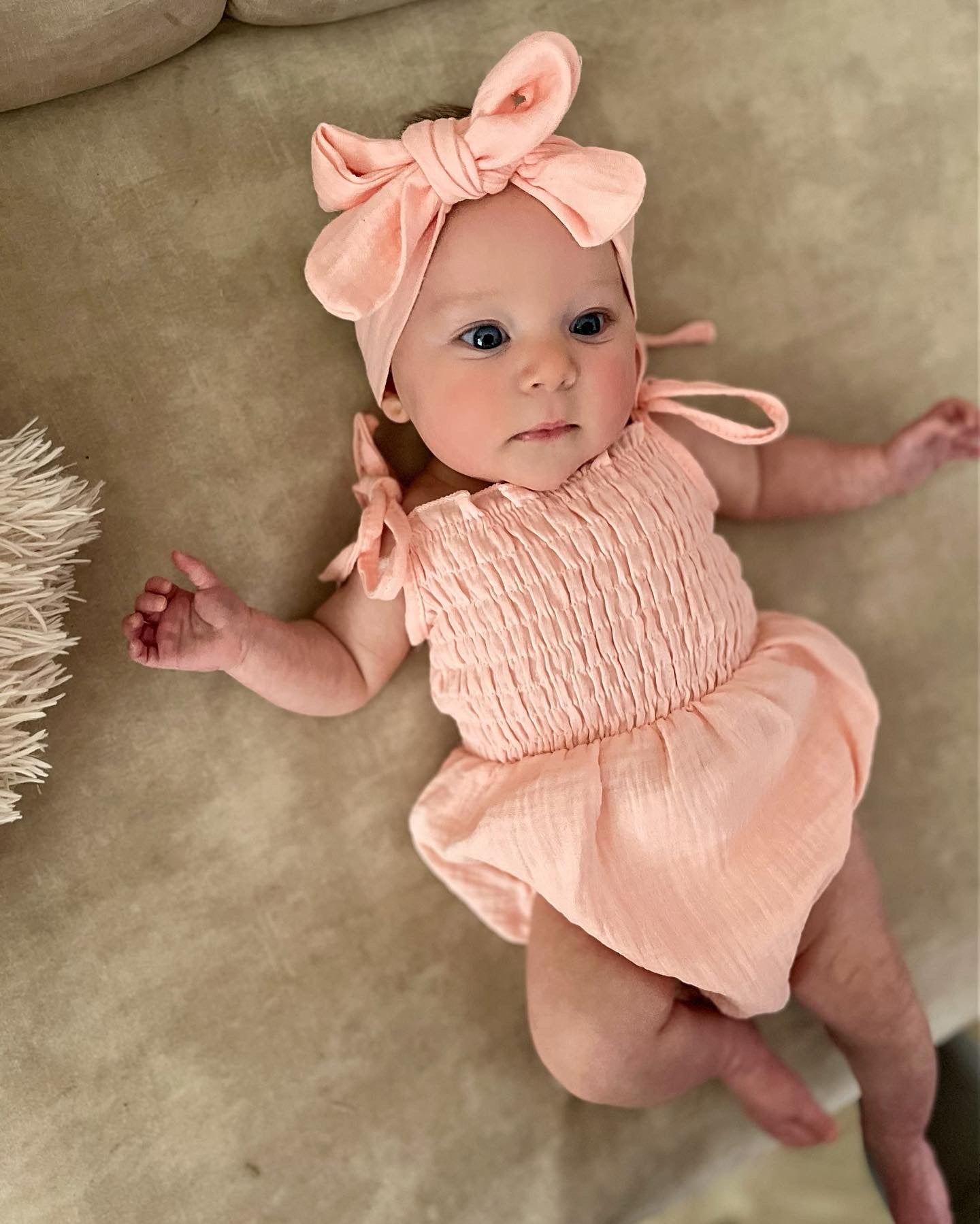 Poppy Romper with headband