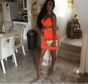 Detailed two piece set