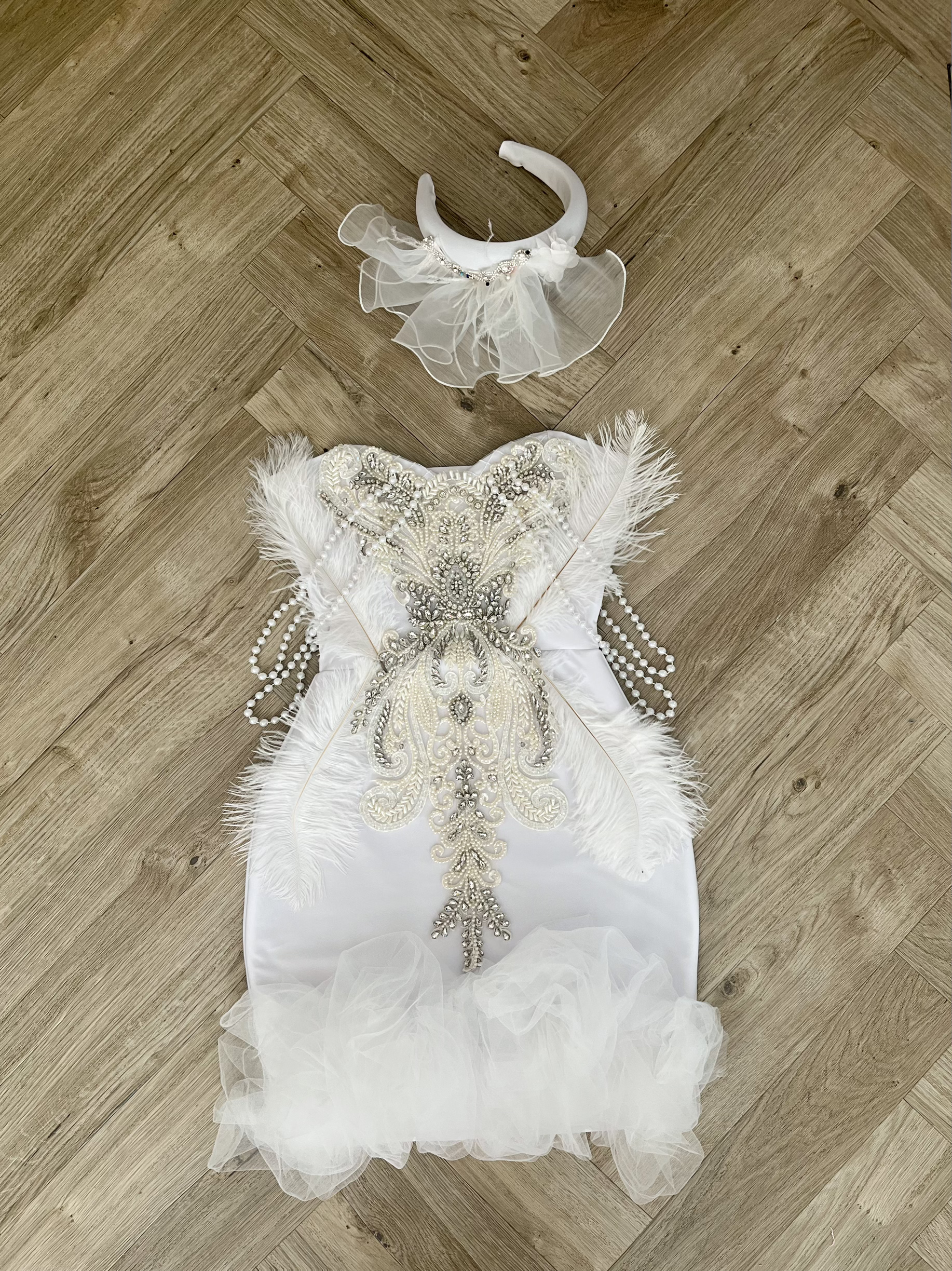 Appliqué dress