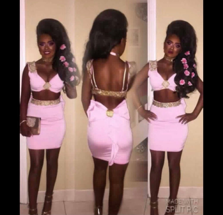 Heavily detailed two piece