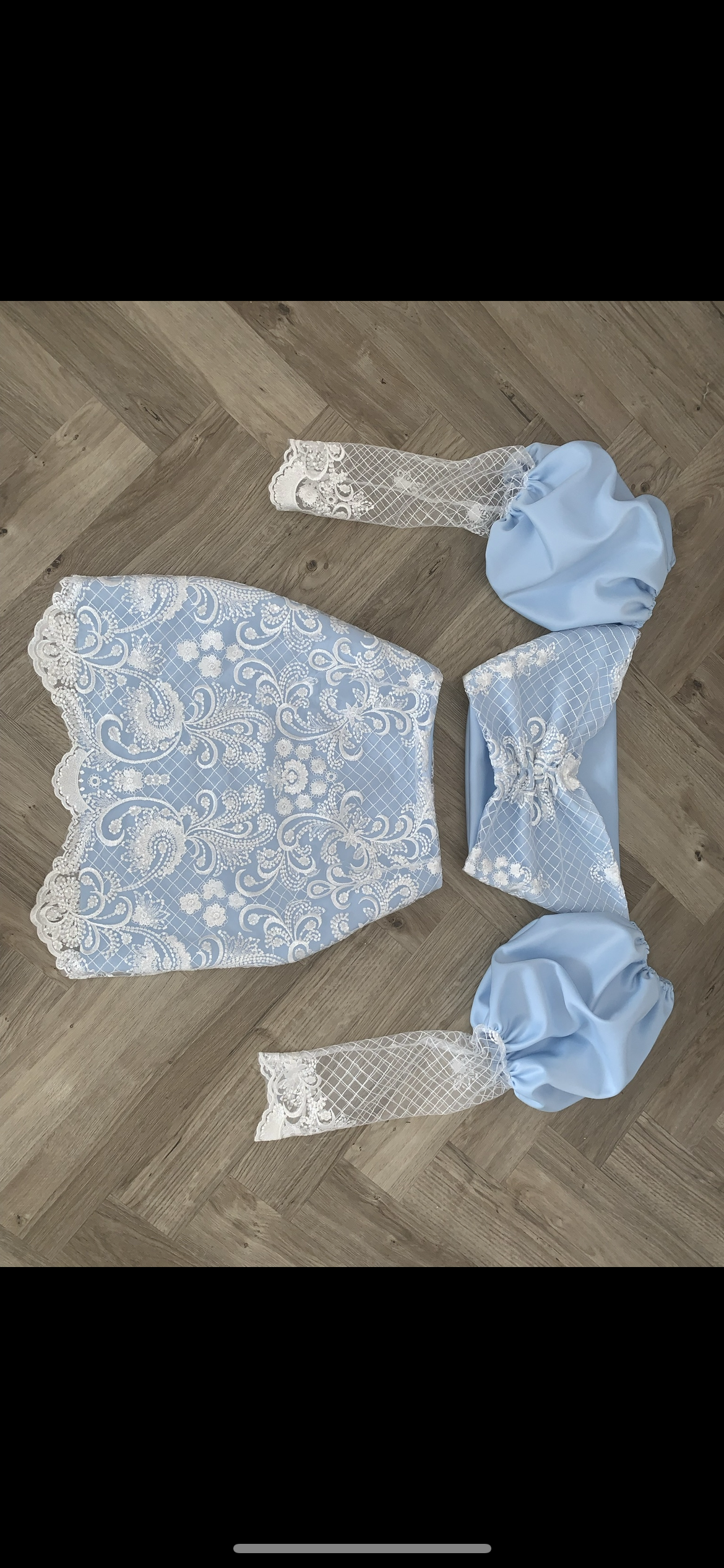 Lace two piece set