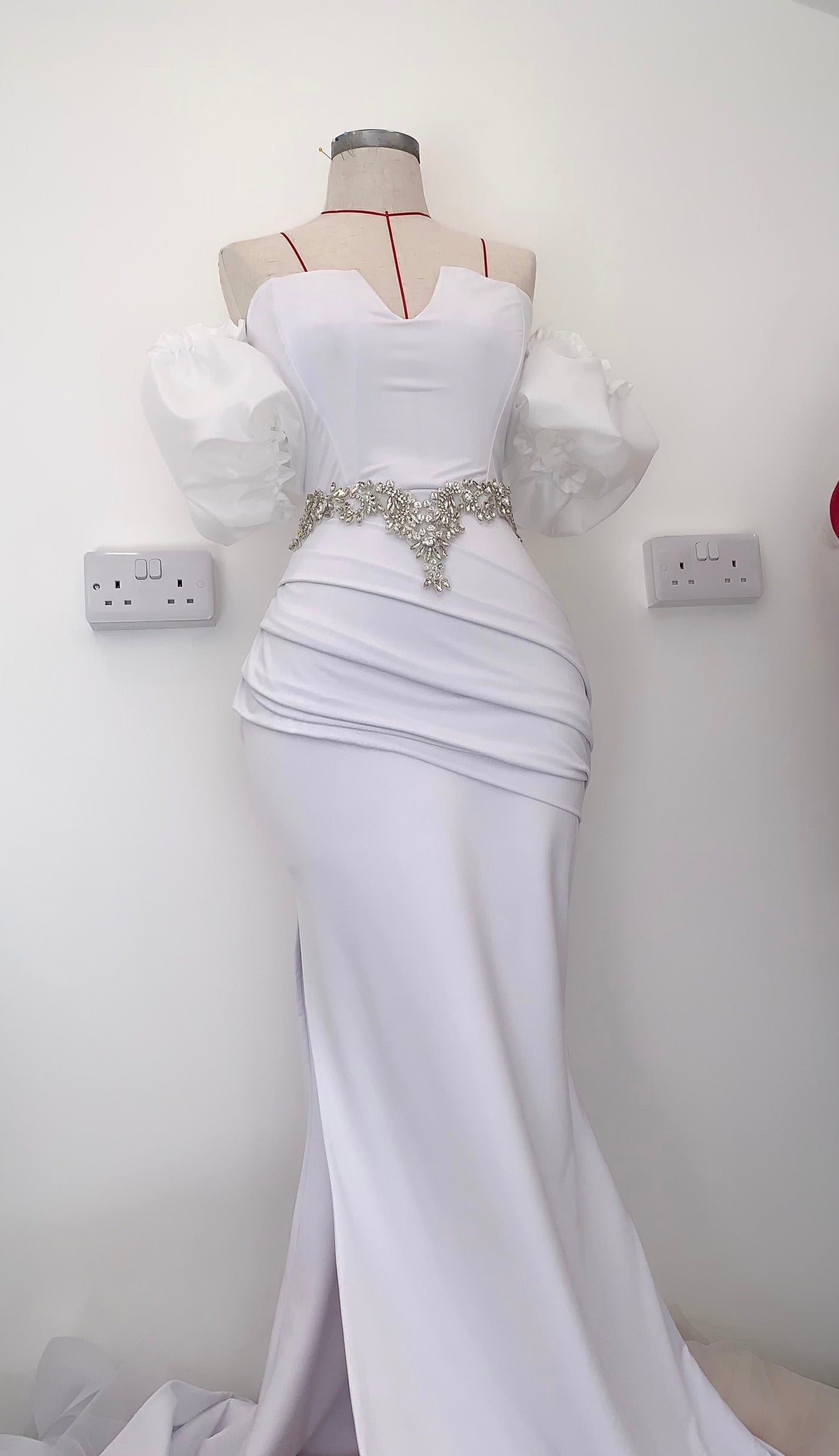 Bridal style Evening dress