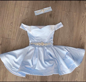 Bardot Pearl dress with headband