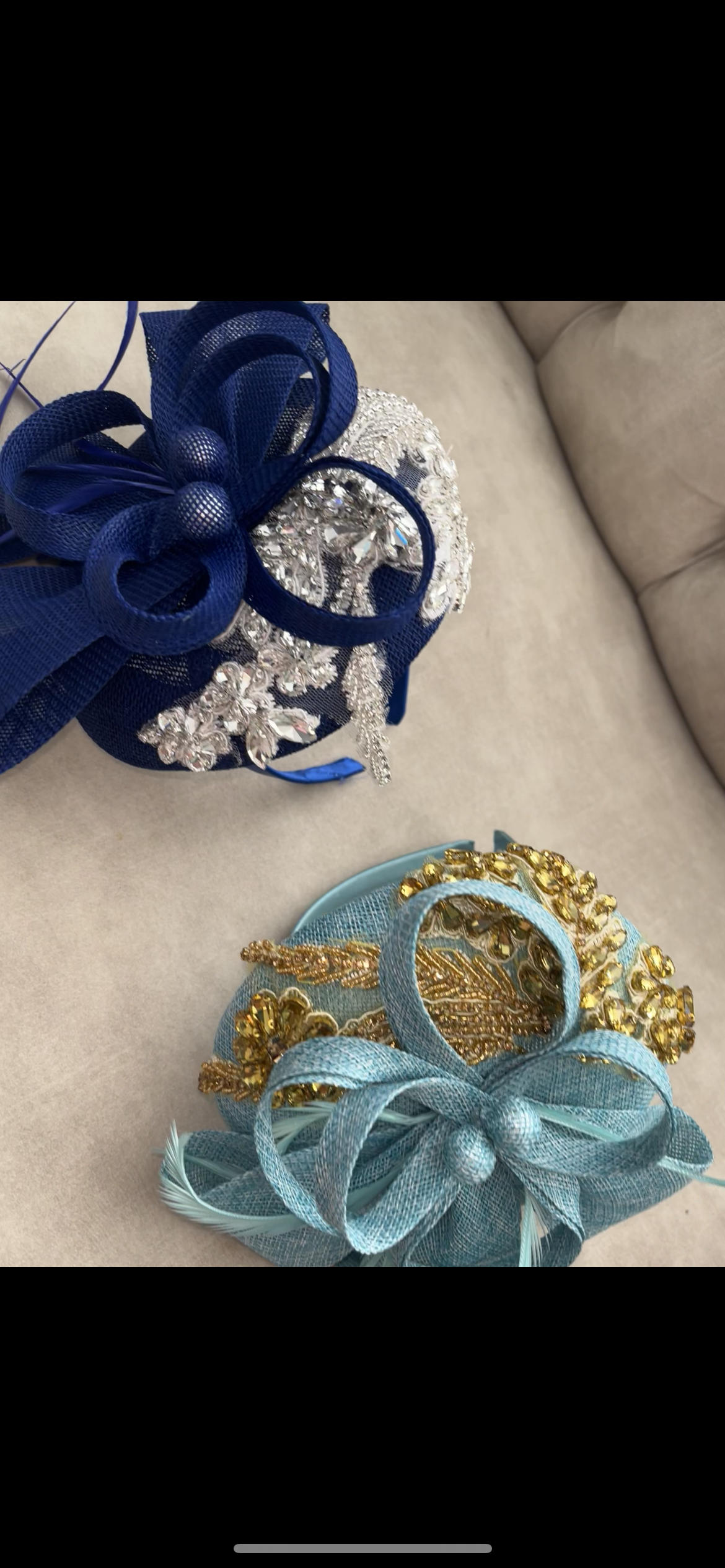 Fascinator made to match your order