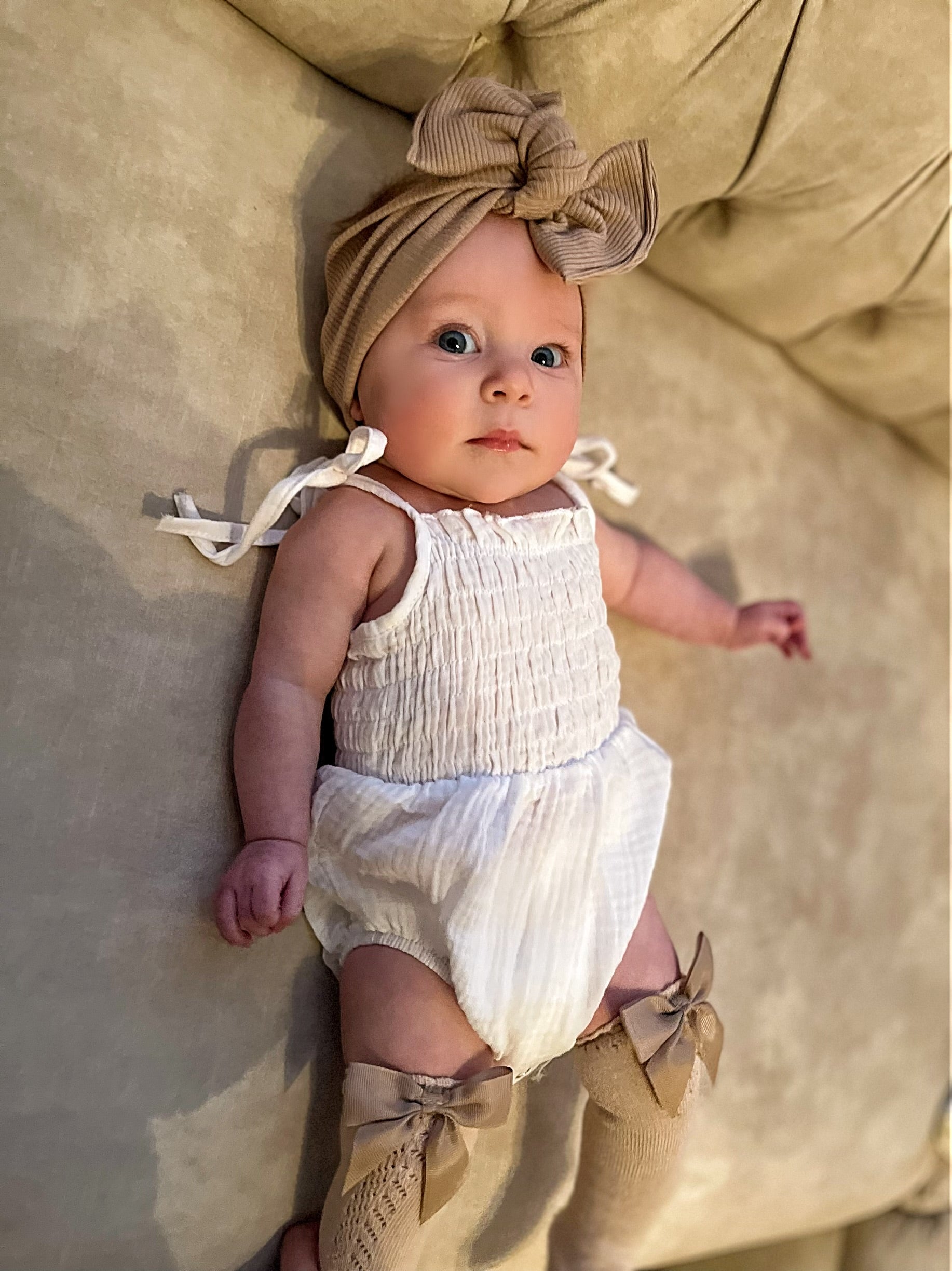 Poppy Romper with headband