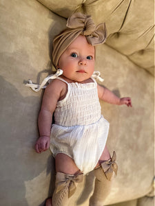 Poppy Romper with headband