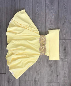 Off sounder skater dress