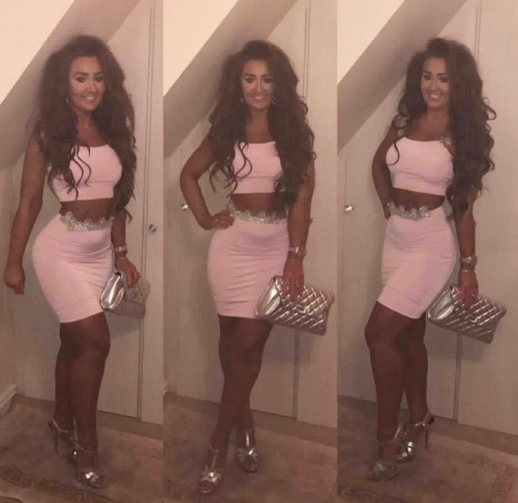 Detailed two piece
