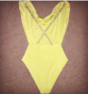 Detailed back swimsuit