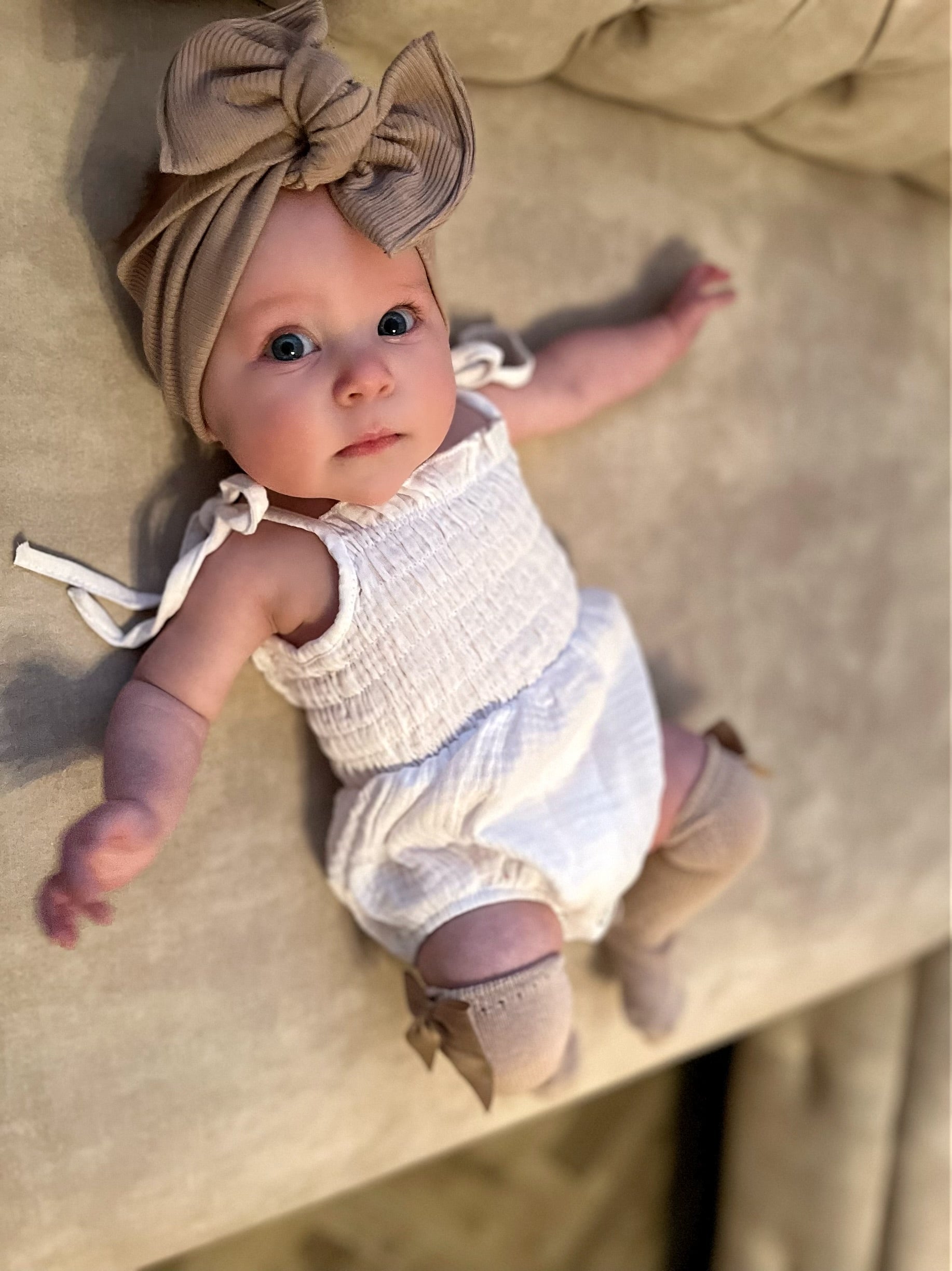 Chunky bow headband
