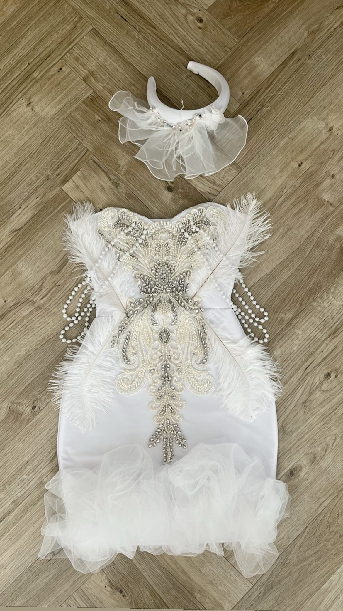 Appliqué dress