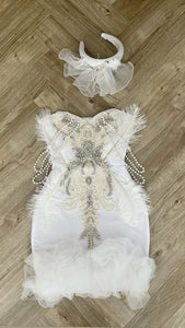 Appliqué dress
