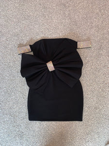 Bow front dress